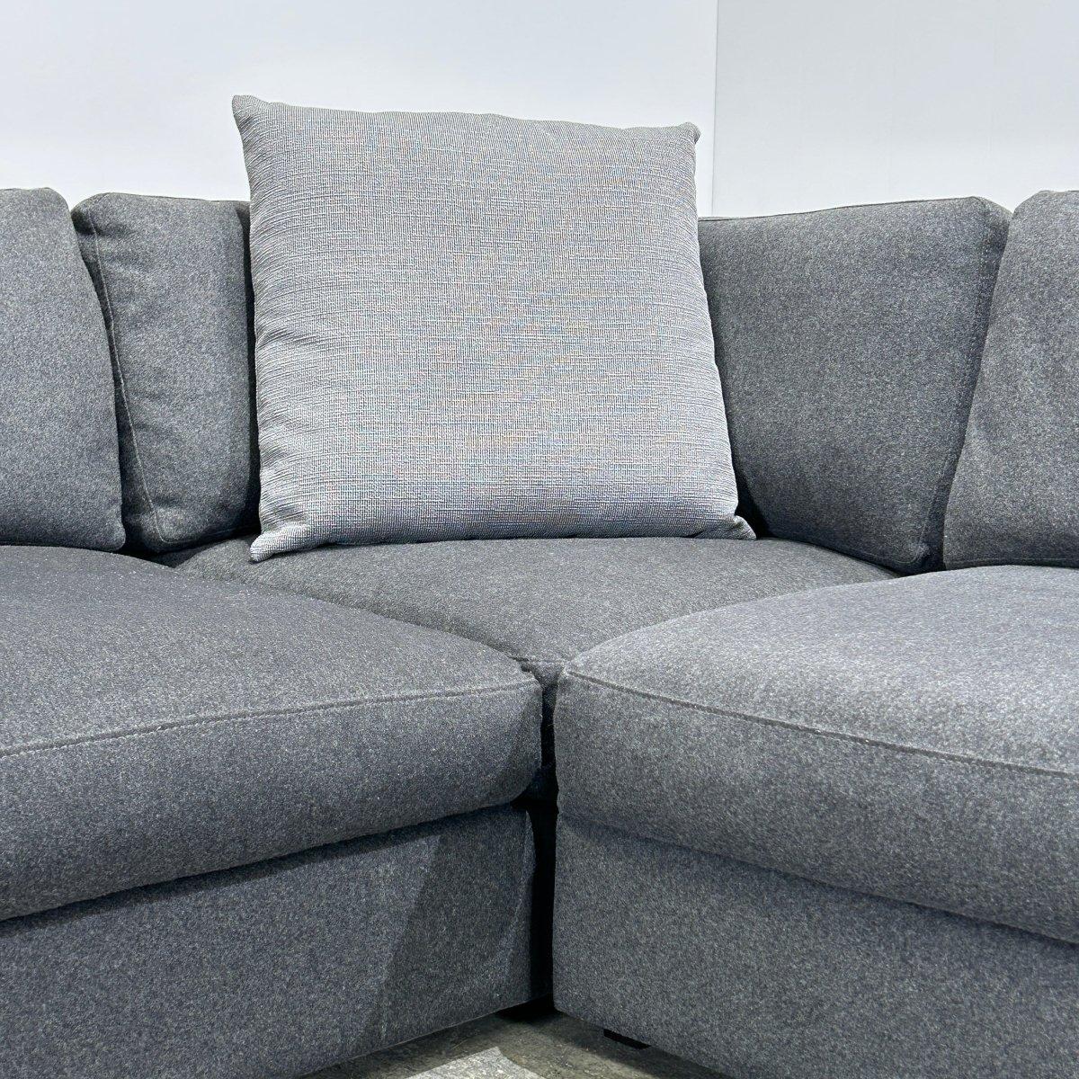 BoConcept Grey Corner Sofa For Sale 2