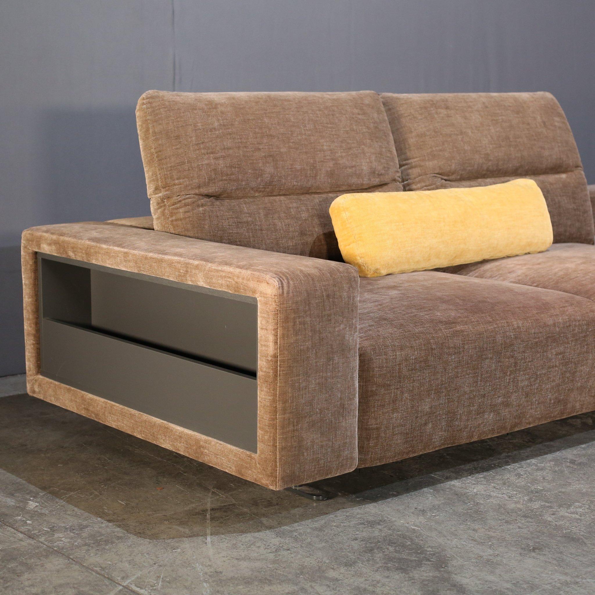 BoConcept Grand canapé modulable avec dossier réglable et sections de rangement en vente 7