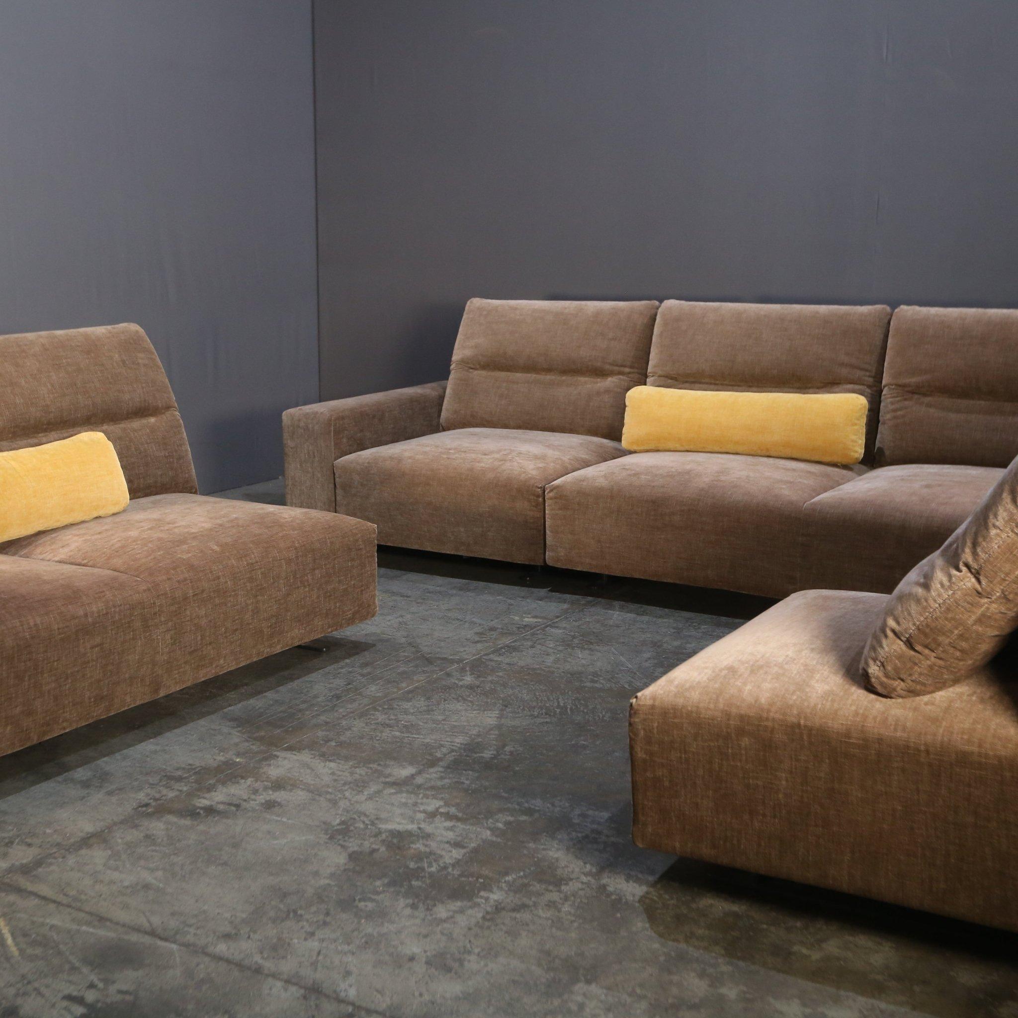 XXIe siècle et contemporain BoConcept Grand canapé modulable avec dossier réglable et sections de rangement en vente