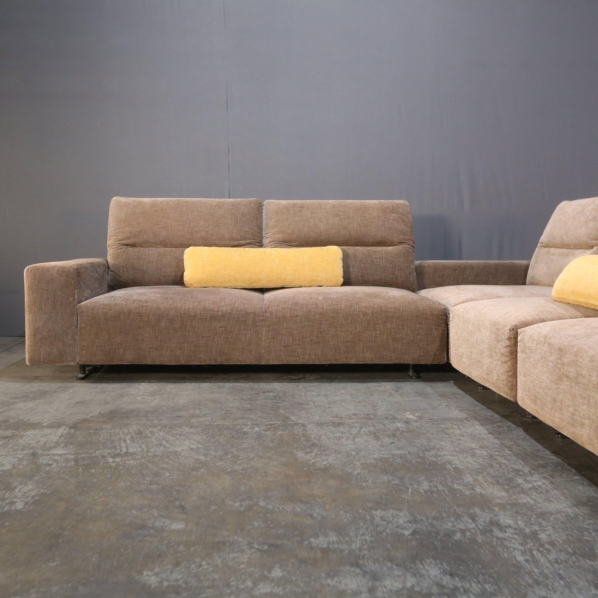BoConcept Grand canapé modulable avec dossier réglable et sections de rangement en vente 2