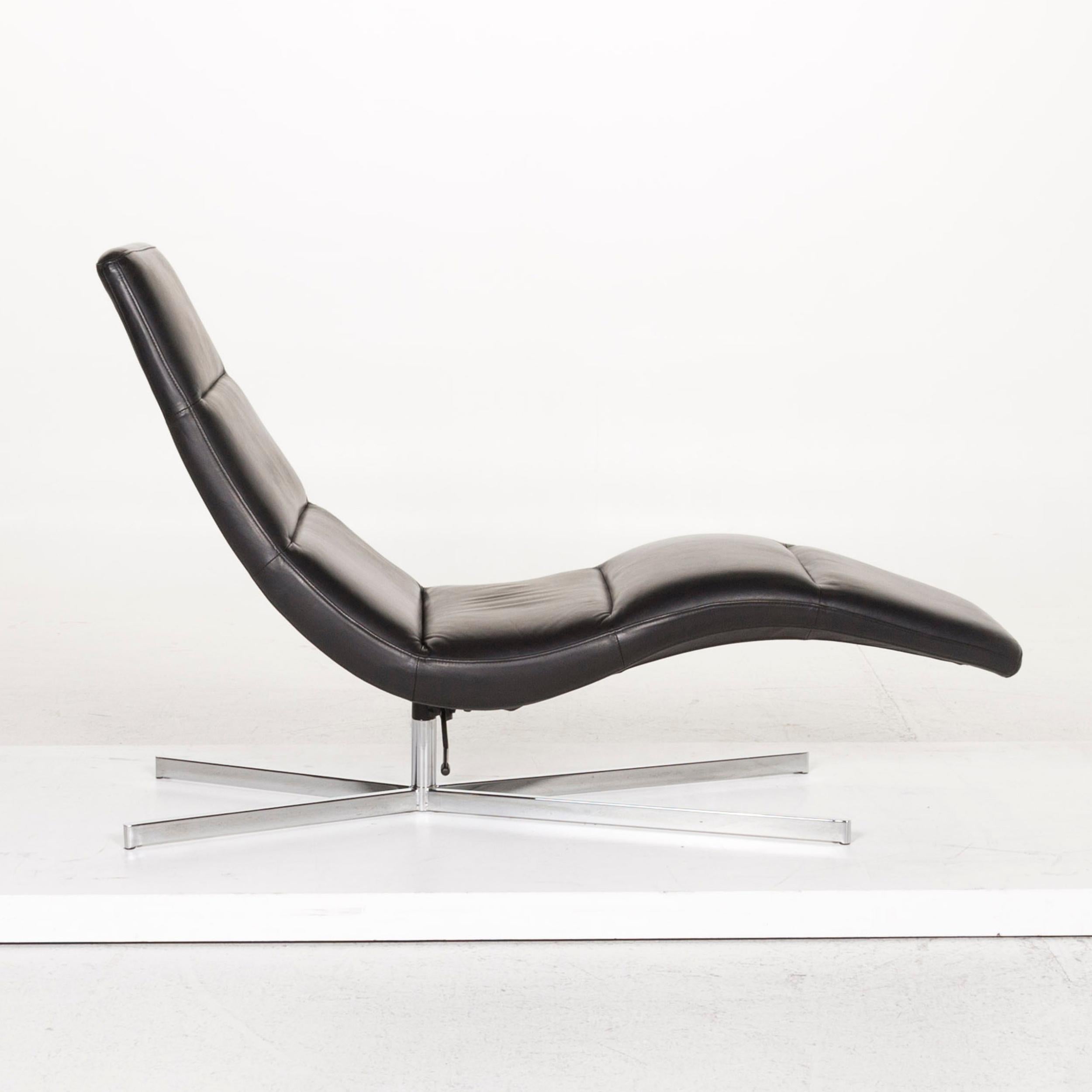 BoConcept Leather Lounger Black Relax Function Function 1