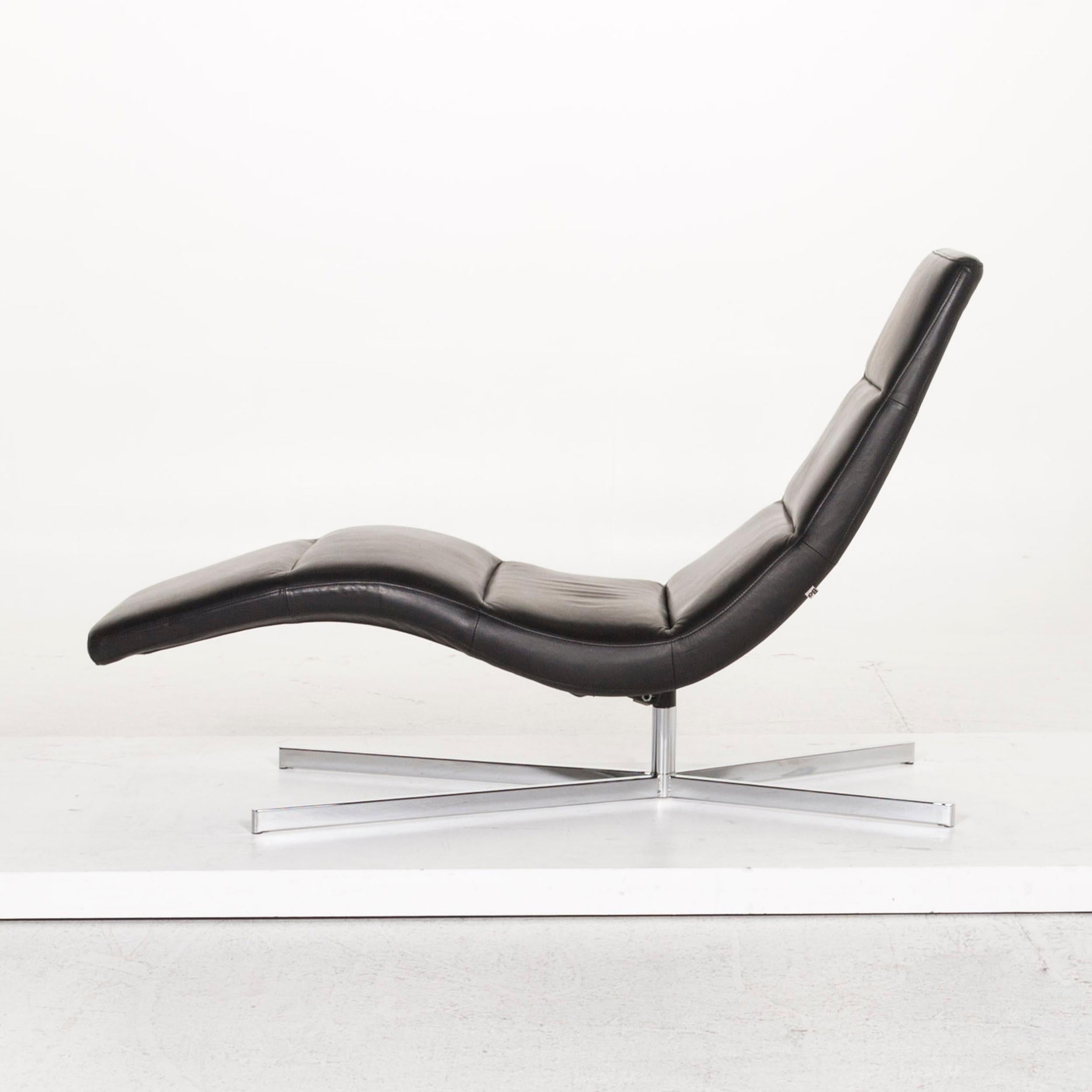 BoConcept Leather Lounger Black Relax Function Function 3