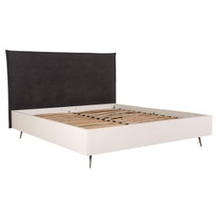 BoConcept Lugano Fabric Bed Gray Double Bed
