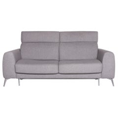 BoConcept Madison Designer Fabric Graues Sofabett mit zwei Sitzen