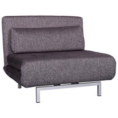 BoConcept Melo Fabric Armchair Grey One-Seat Chair with Function