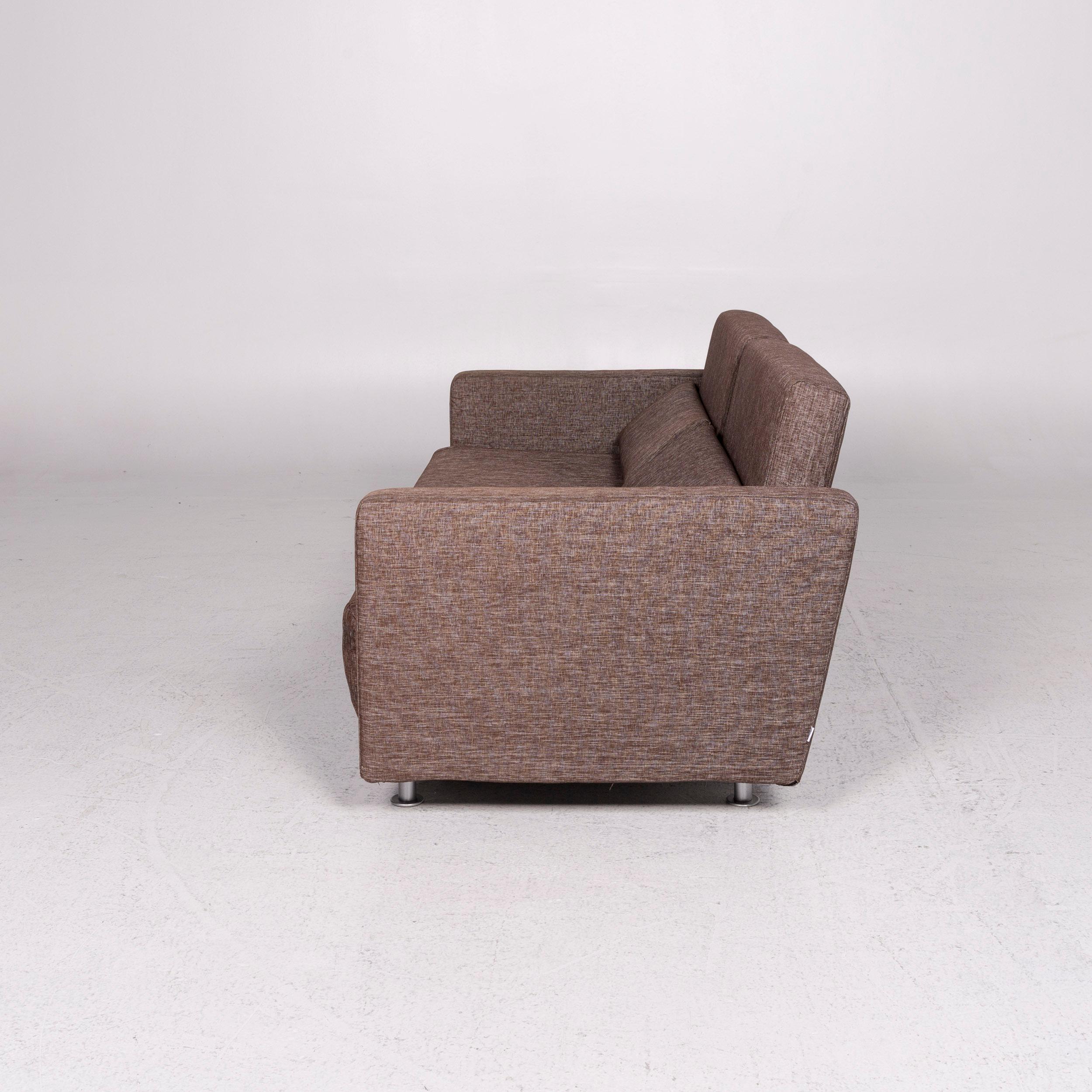 BoConcept Melo Fabric Sofa Bed Brown Sofa Sleep Function Function Couch 1