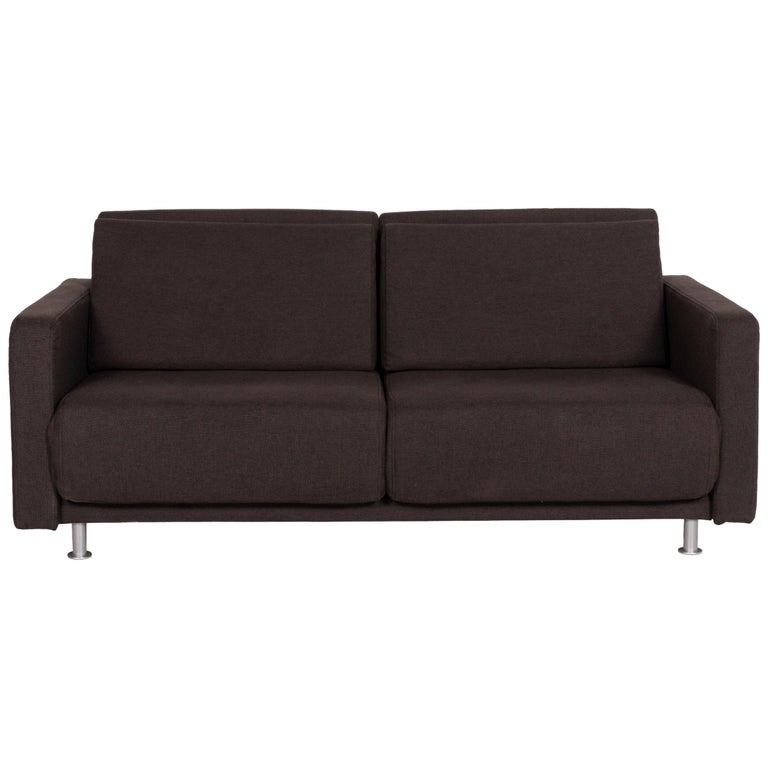 BoConcept Melo Fabric Sofa Brown Two-Seater Relax Function Sofa Bed Dark  Brown at 1stDibs
