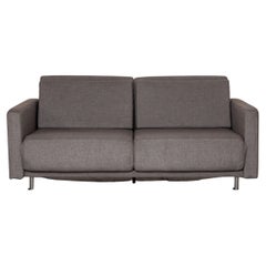 BoConcept Melo Sofa Fabric Gray Two-Seater Couch Function Sleeping Function