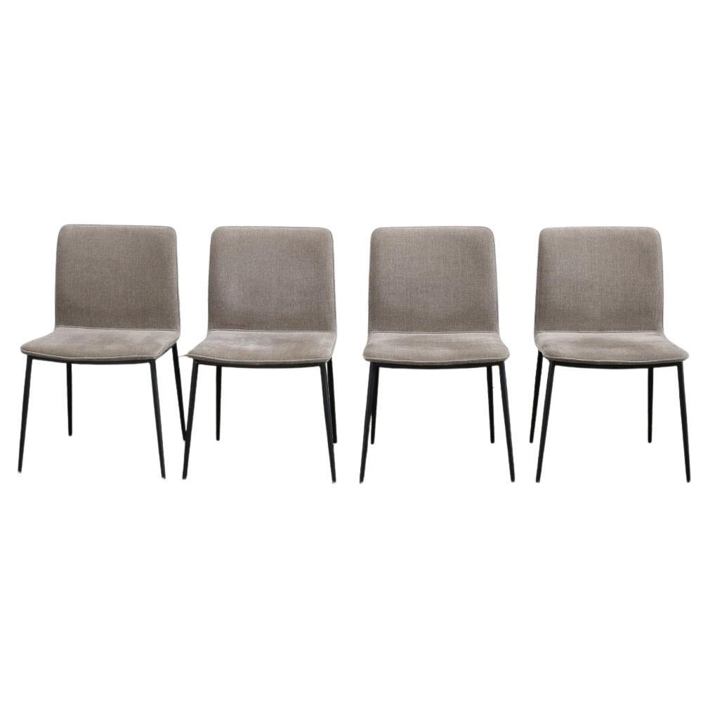 BoConcept Chaise de salle à manger Newport par Henrik Pedersen, lot de quatre
