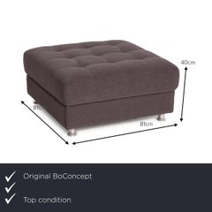 Boconcept Osaka Fabric Stool Gray