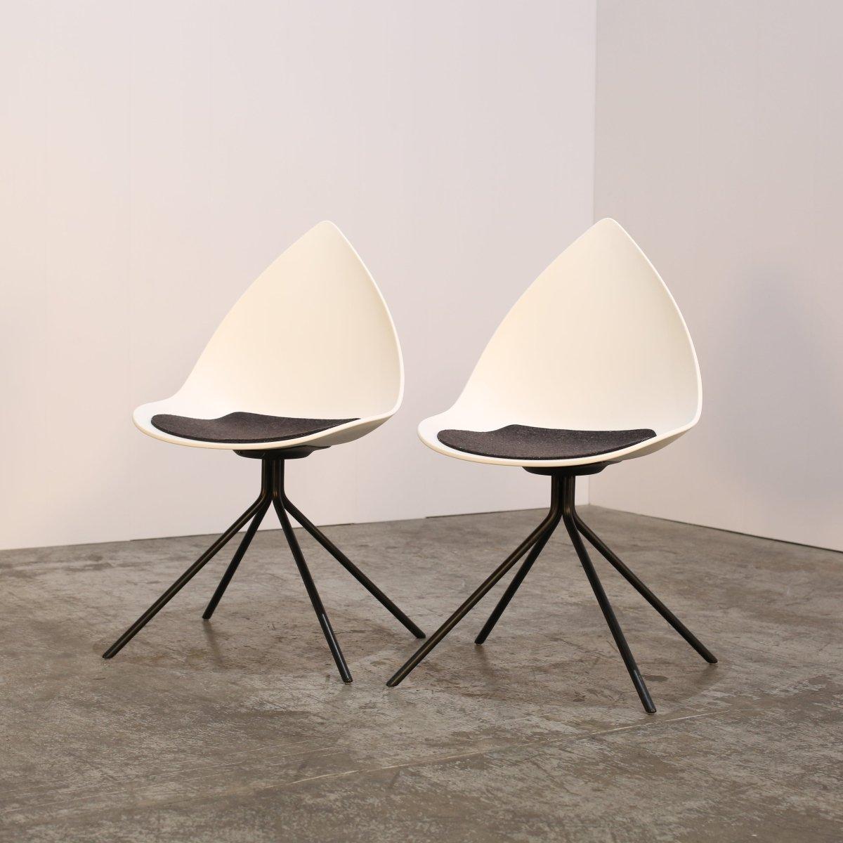 Metal BoConcept Ottawa Chair by Karim Rashid, Set of Eight For Sale