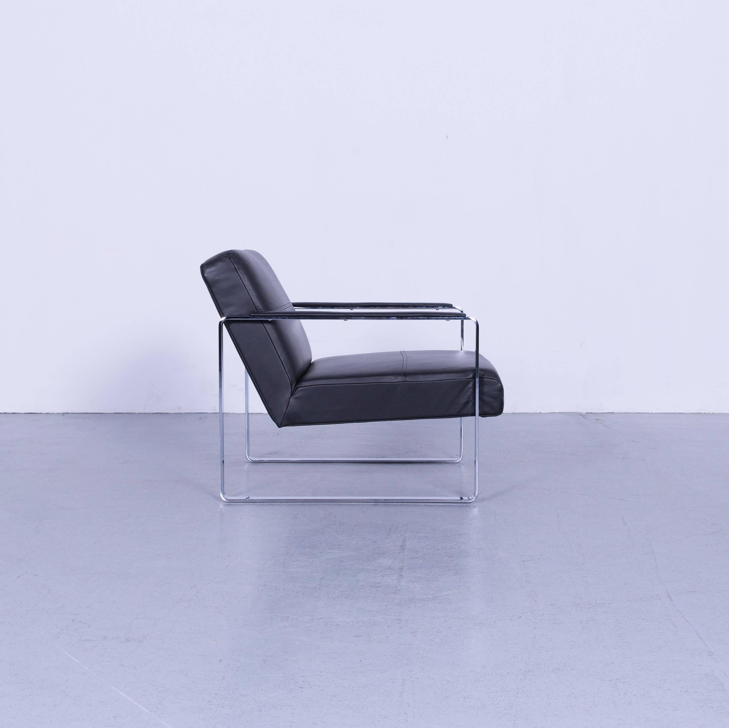 BoConcept Ross Leather Armchair Black One-Seat 2
