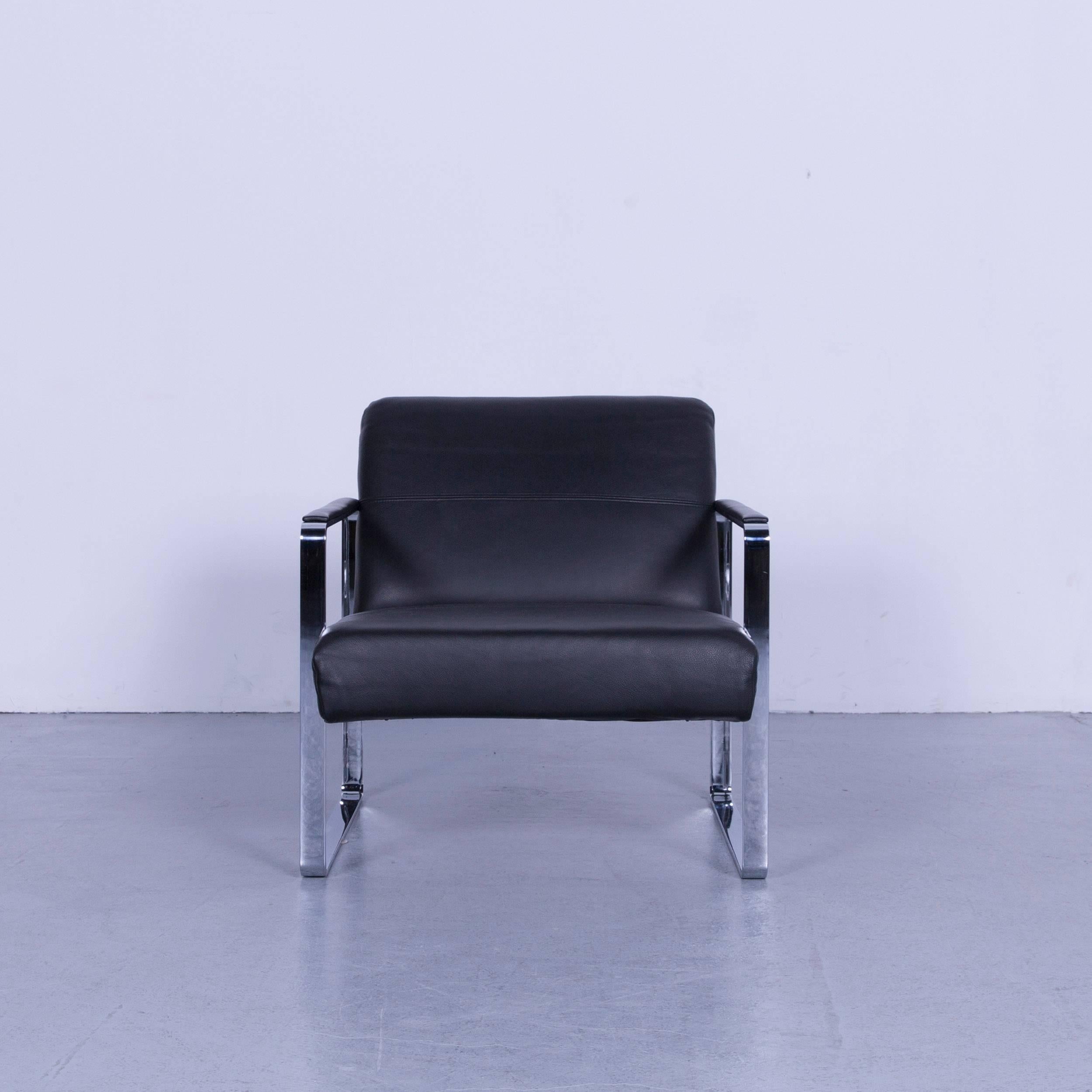 We bring to you an BoConcept Ross leather armchair black one-seat.


































  