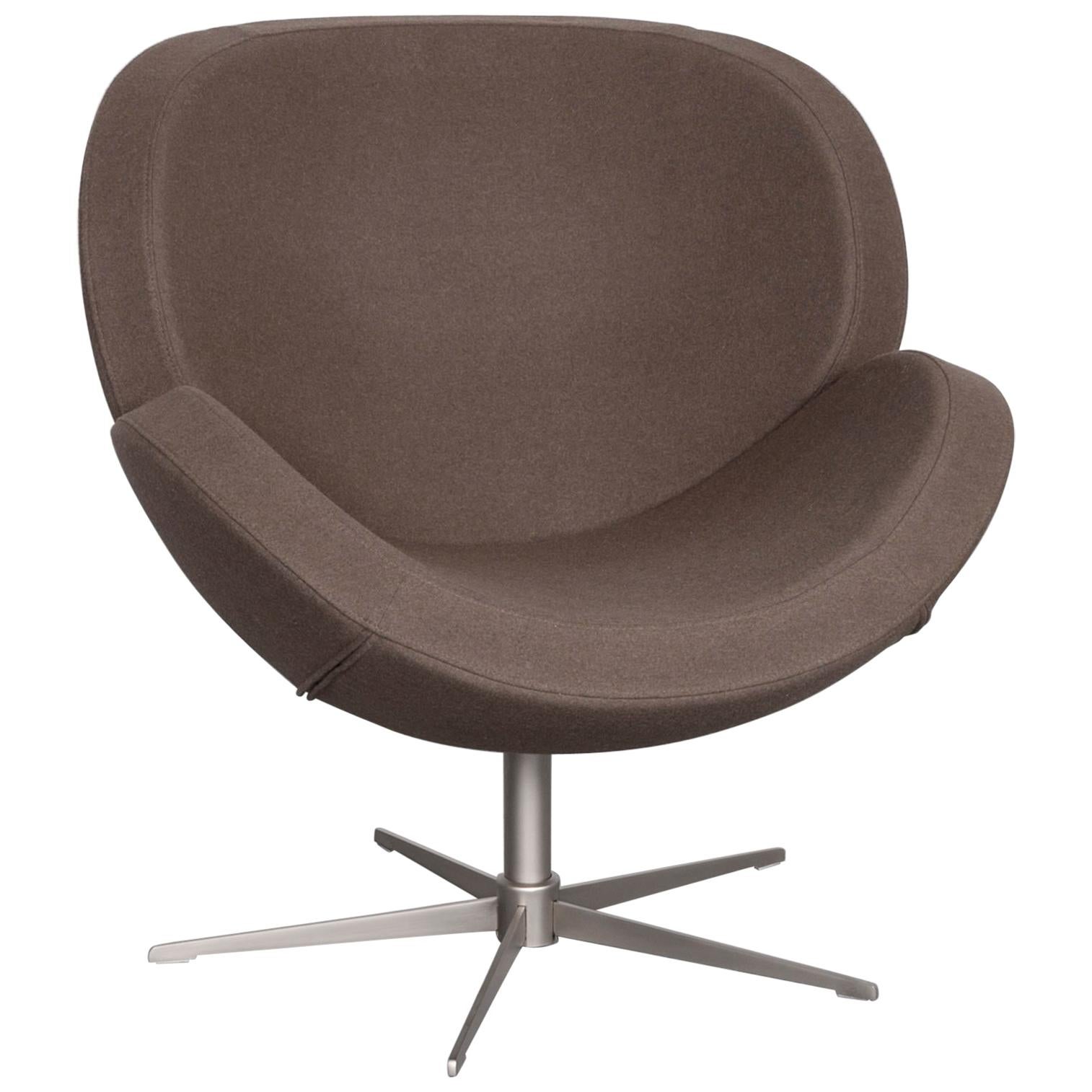 BoConcept Shelly Designer Fabric Armchair Brown at 1stDibs