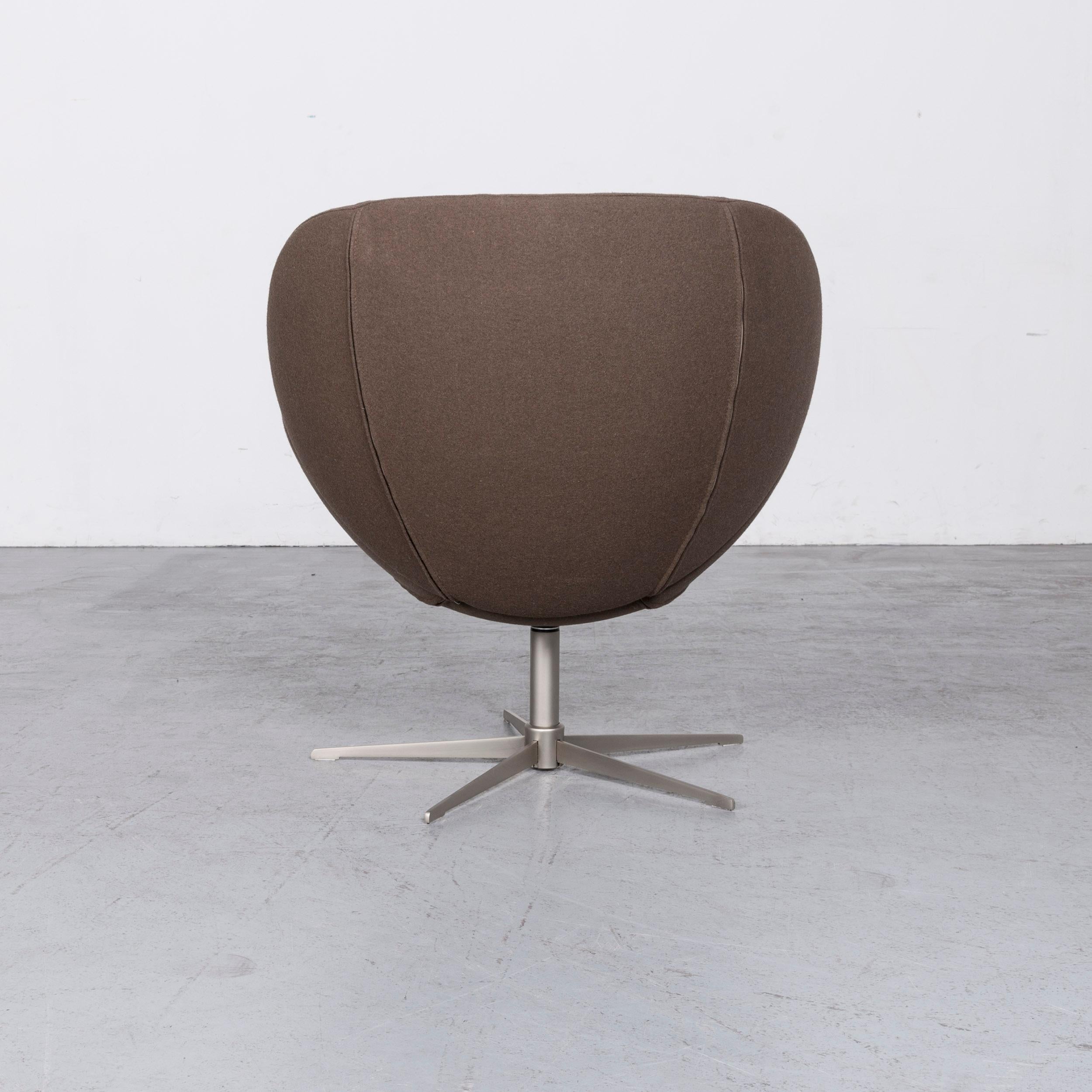 BoConcept - Shelly - Ensemble de fauteuils et poufs en tissu design - Marron 1