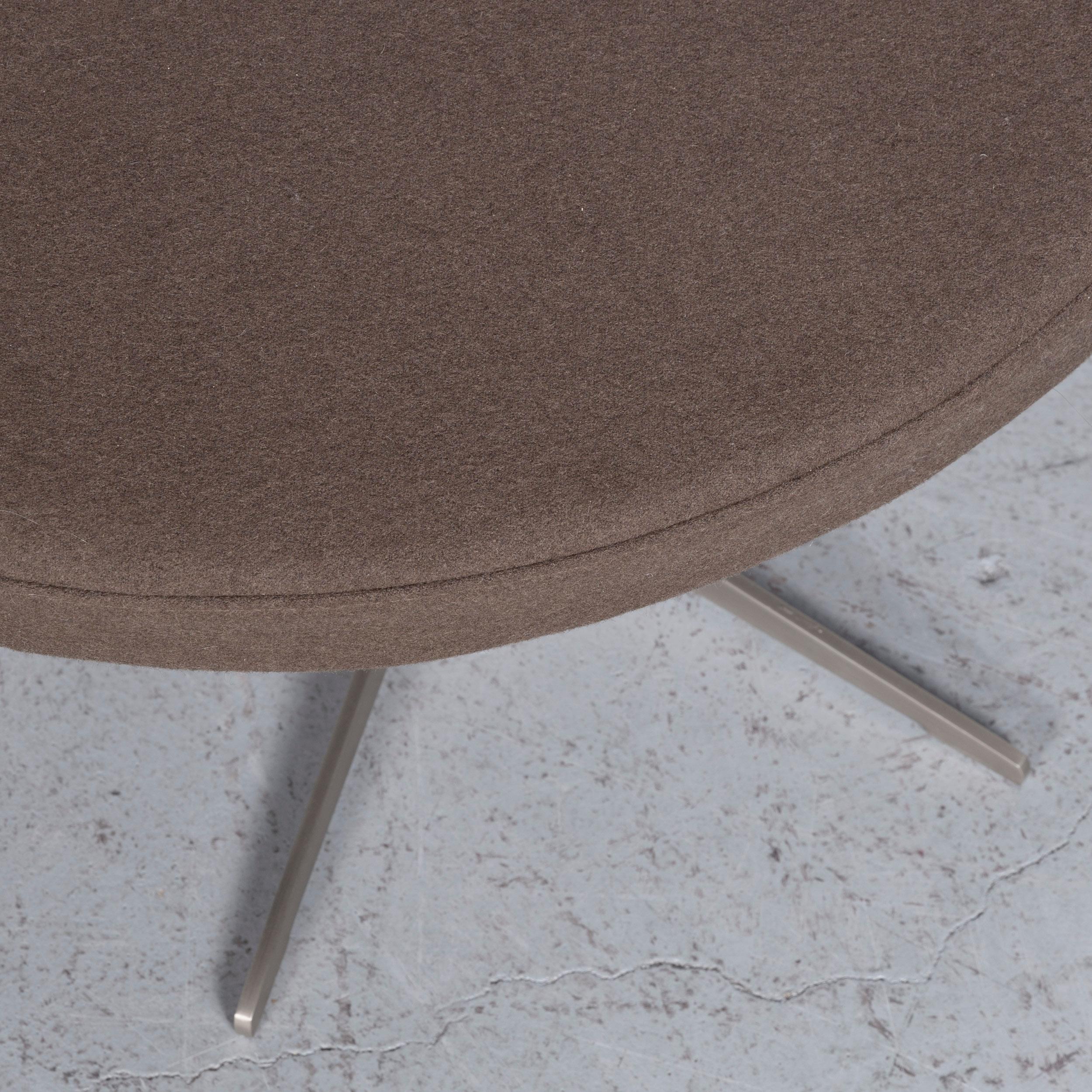 BoConcept - Shelly - Ensemble de fauteuils et poufs en tissu design - Marron 5