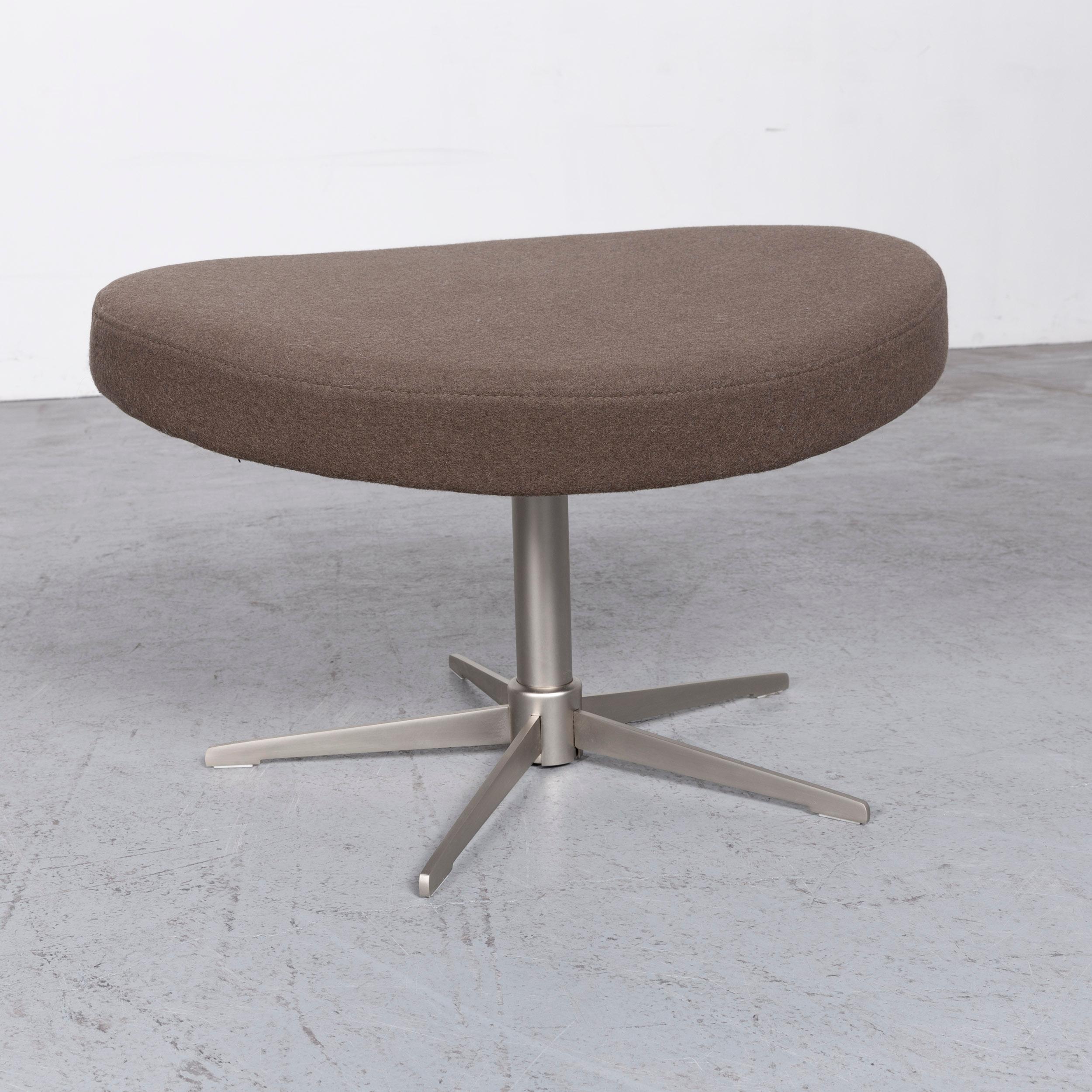 BoConcept - Shelly - Ensemble de fauteuils et poufs en tissu design - Marron 6