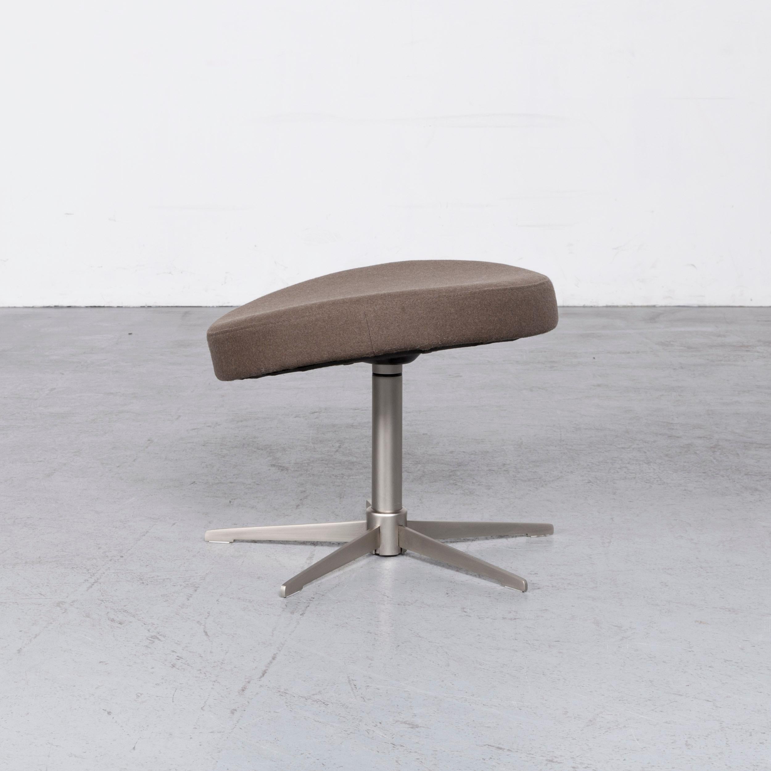 BoConcept - Shelly - Ensemble de fauteuils et poufs en tissu design - Marron 10