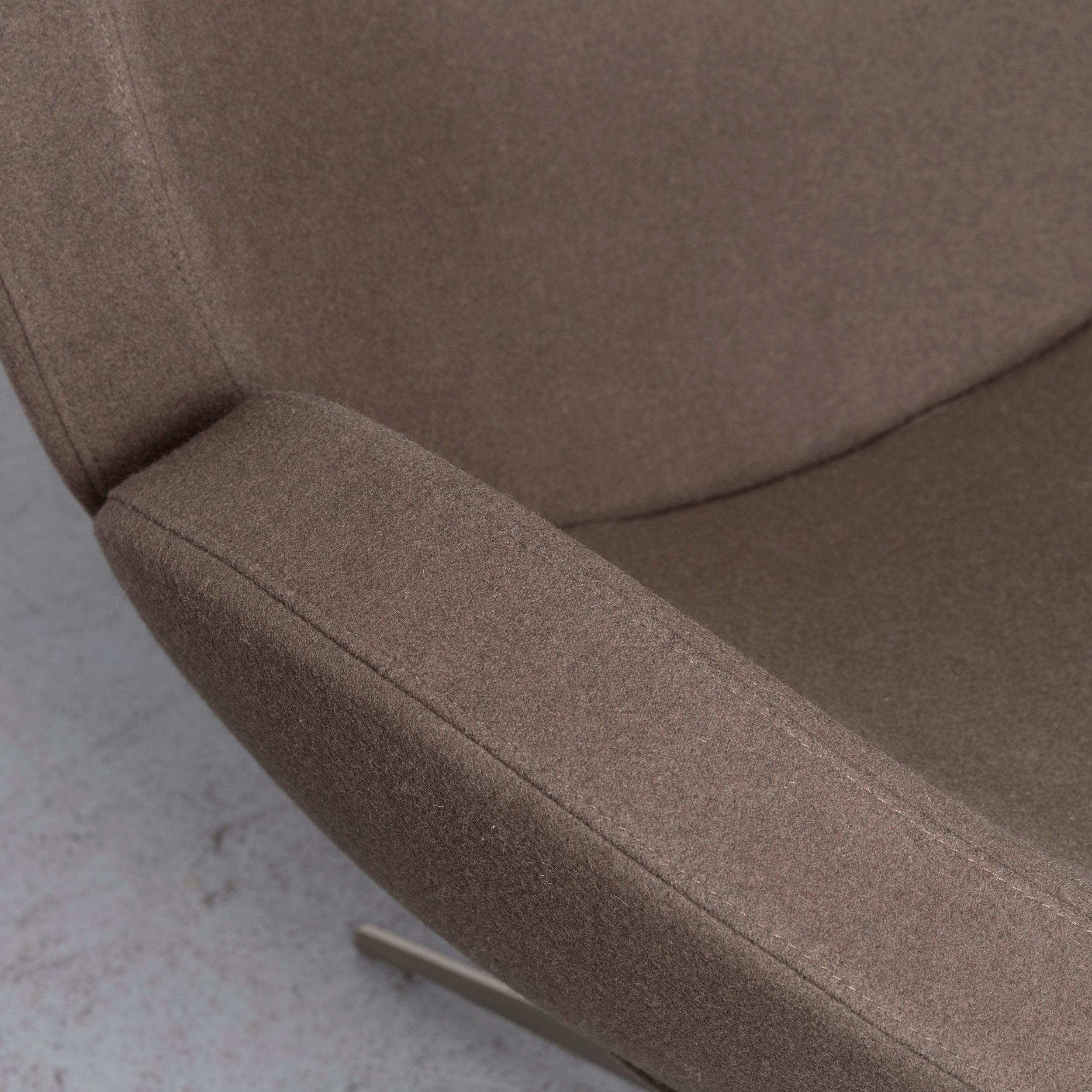 BoConcept - Shelly - Ensemble de fauteuils et poufs en tissu design - Marron Excellent état à Cologne, DE