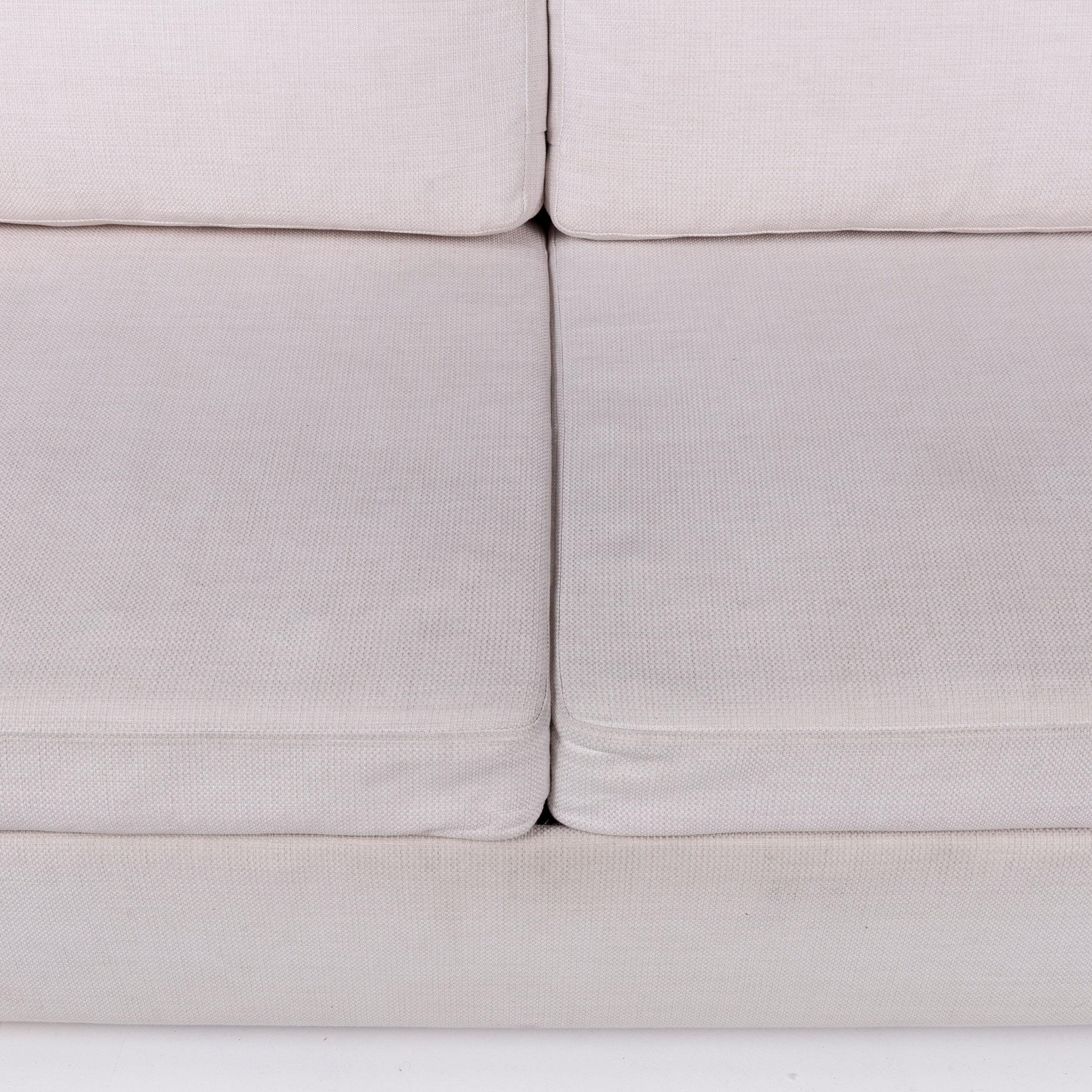 BoConcept Terni Fabric Sofa Bed Cream White Cream Sleep Function Incl. Mattress 2