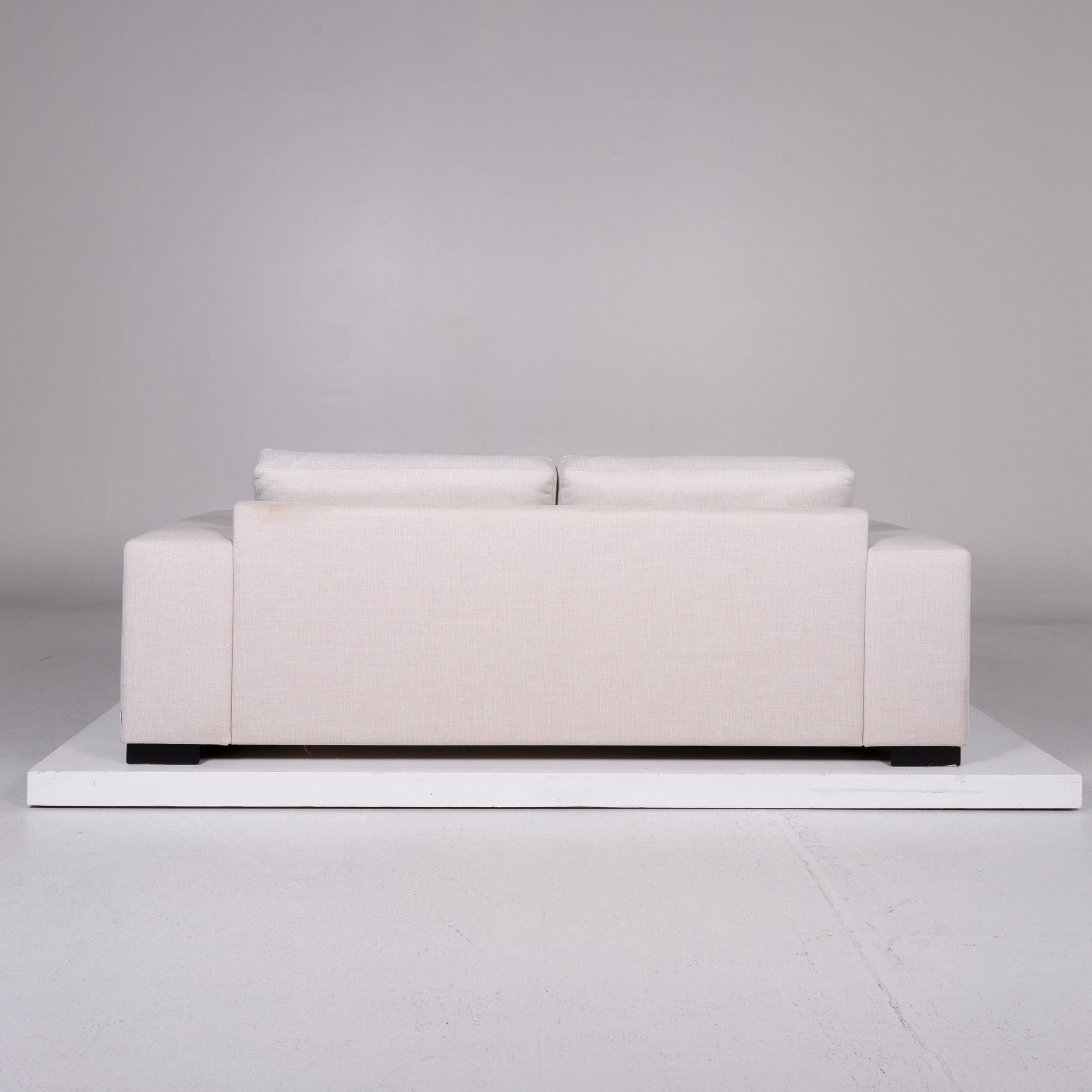 BoConcept Terni Fabric Sofa Bed Cream White Cream Sleep Function Incl. Mattress 5