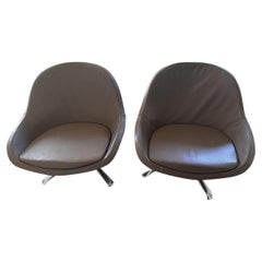 Fauteuils de salon pivotants Veneto BoConcept Veneto, ensemble de 2 en gris Salto