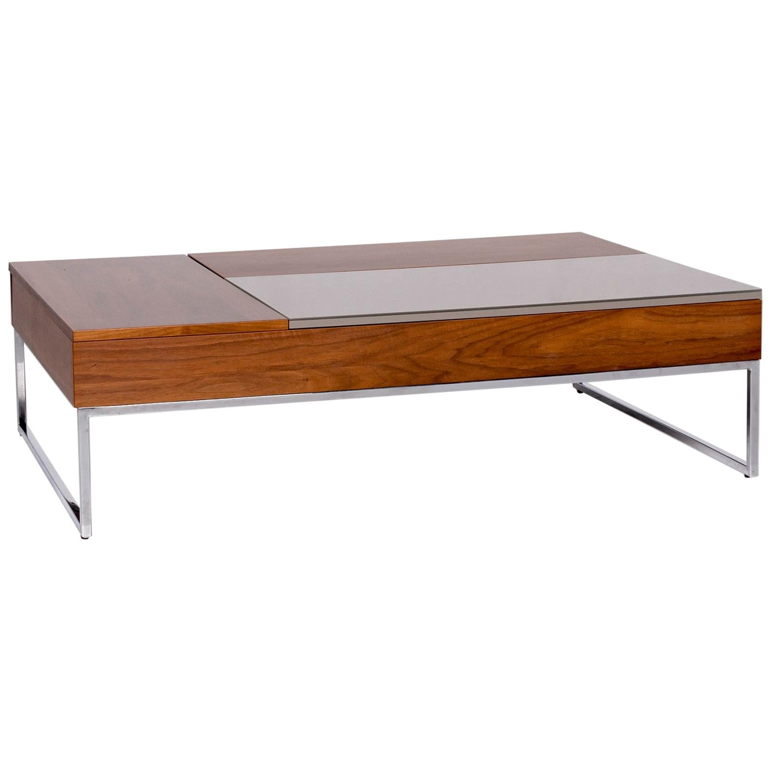 Boconcept Wood Coffee Table Function Storage Room Table