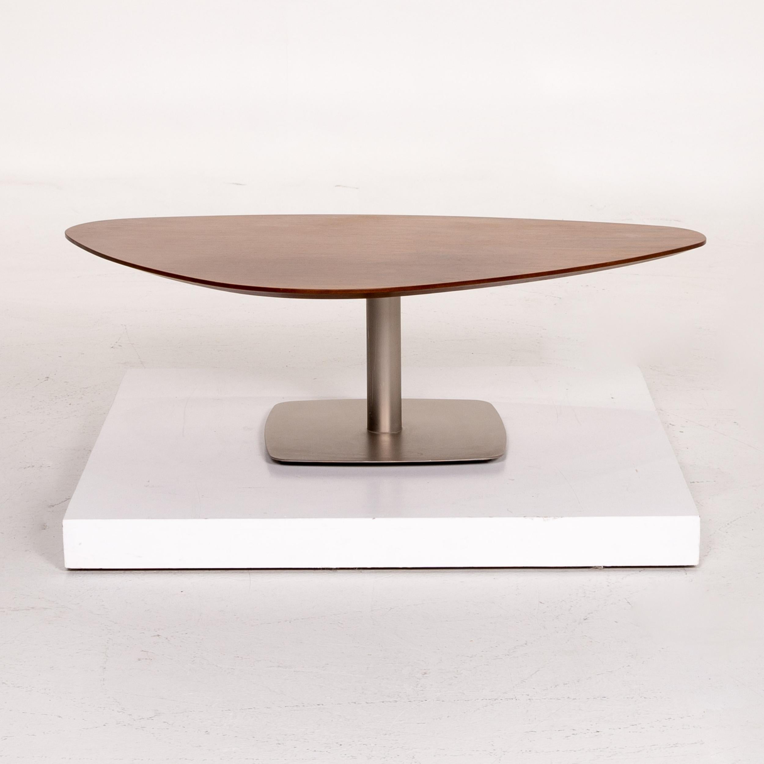 Lithuanian Boconcept Wooden Coffee Table Brown Asymmetrical