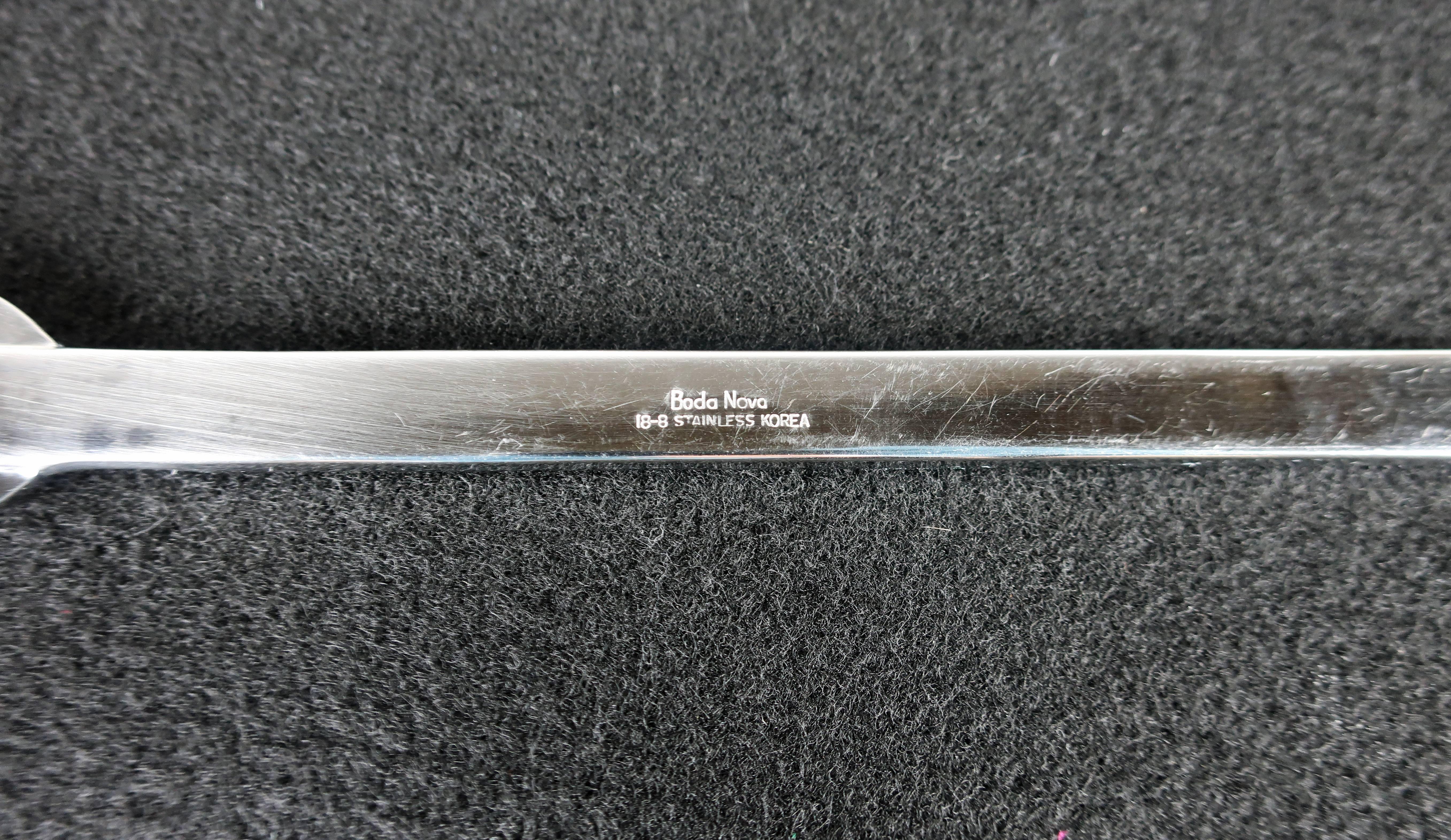 Mid-Century Modern Boda Nova Stockholm Flatware Service for Ten