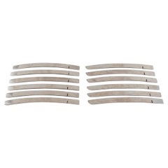 Boda Nova, Sweden, Modernist Cutlery for Six People in Stainless Steel
