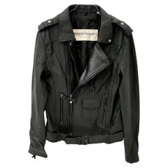Used Boda Skins Leather Biker Jacket