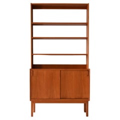 Bodafors bookcase with storage cabinet