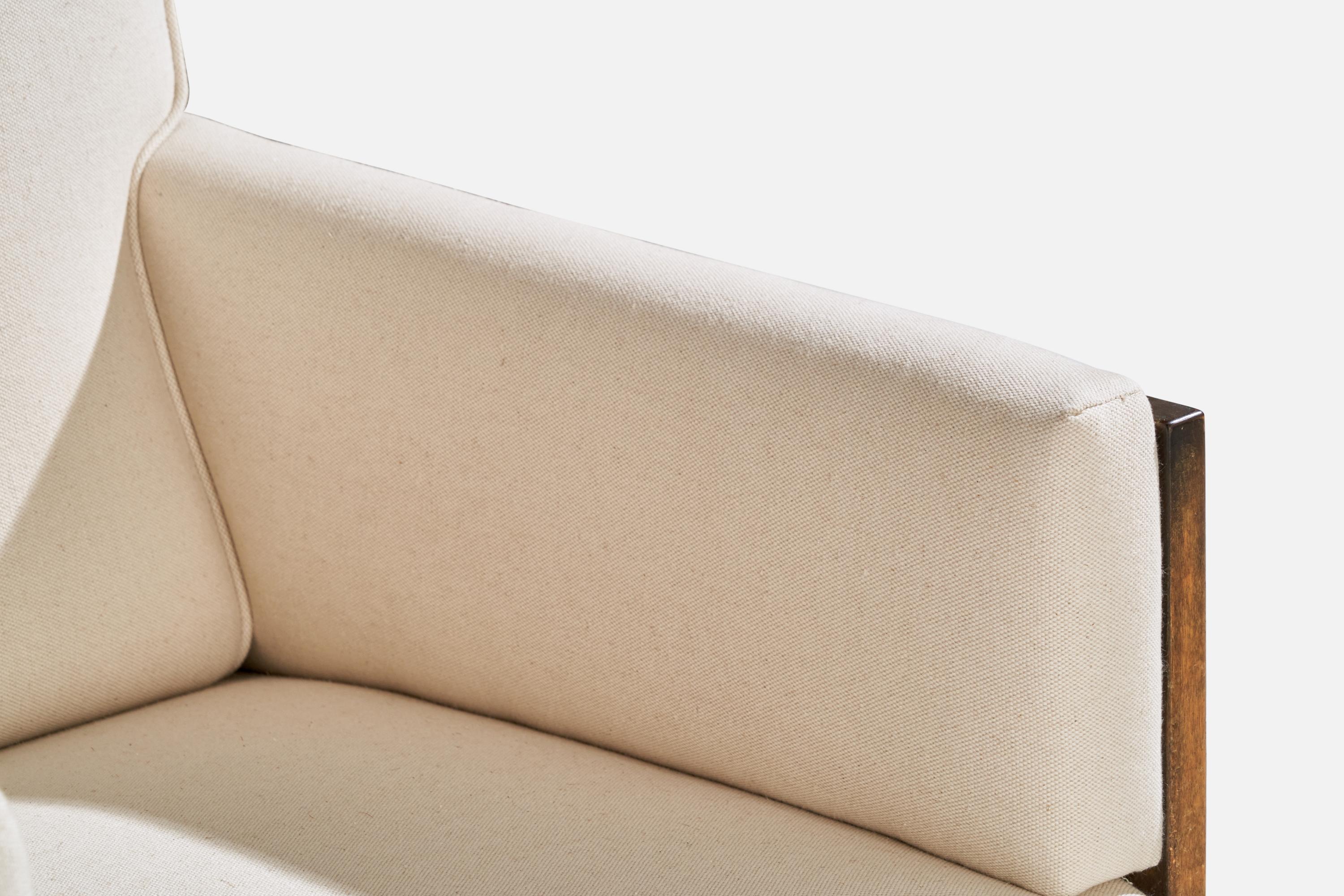 Bodafors, Lounge Chairs, Birch, Fabric, Sweden, 1930s 2
