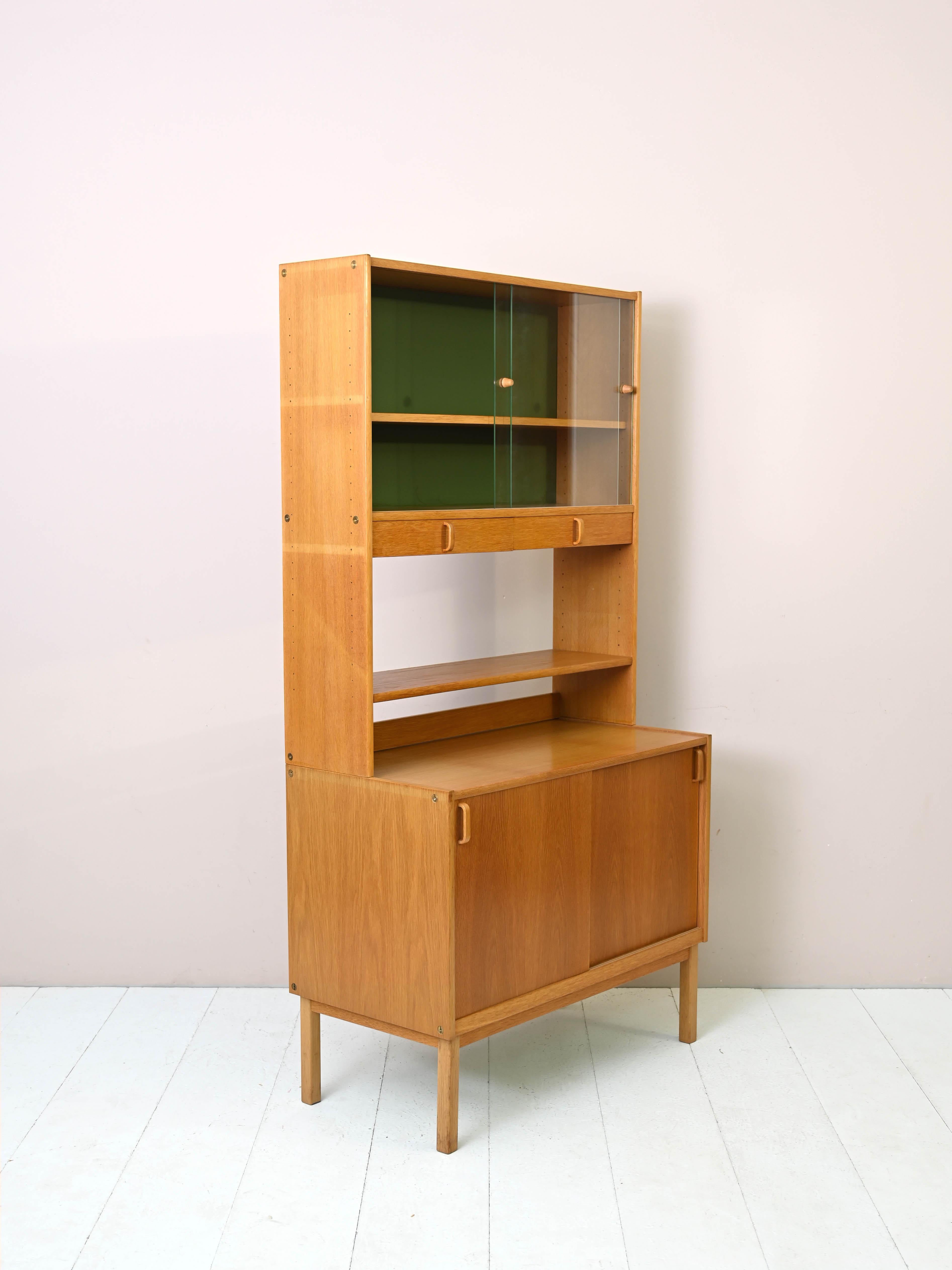 Swedish Bodafors Scandinavian Bookcase Sideboard