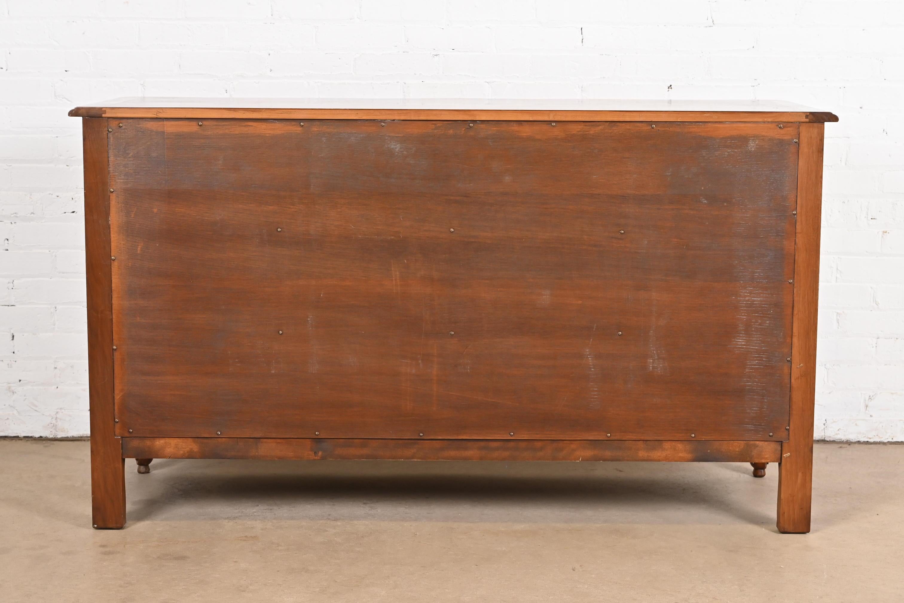 Bodart French Provincial Louis XV Fruitwood Triple Dresser, Circa 1960s For Sale 6