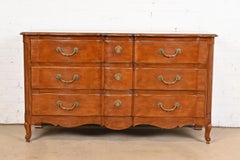 Comò triplo in legno di cirmolo Luigi XV di Bodart, circa anni '60