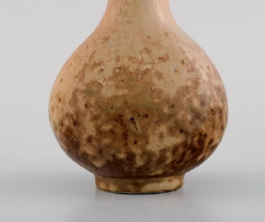 Bode Willumsen, Denmark, Unique Vase in Glazed Stoneware, 1937 In Excellent Condition In Copenhagen, DK