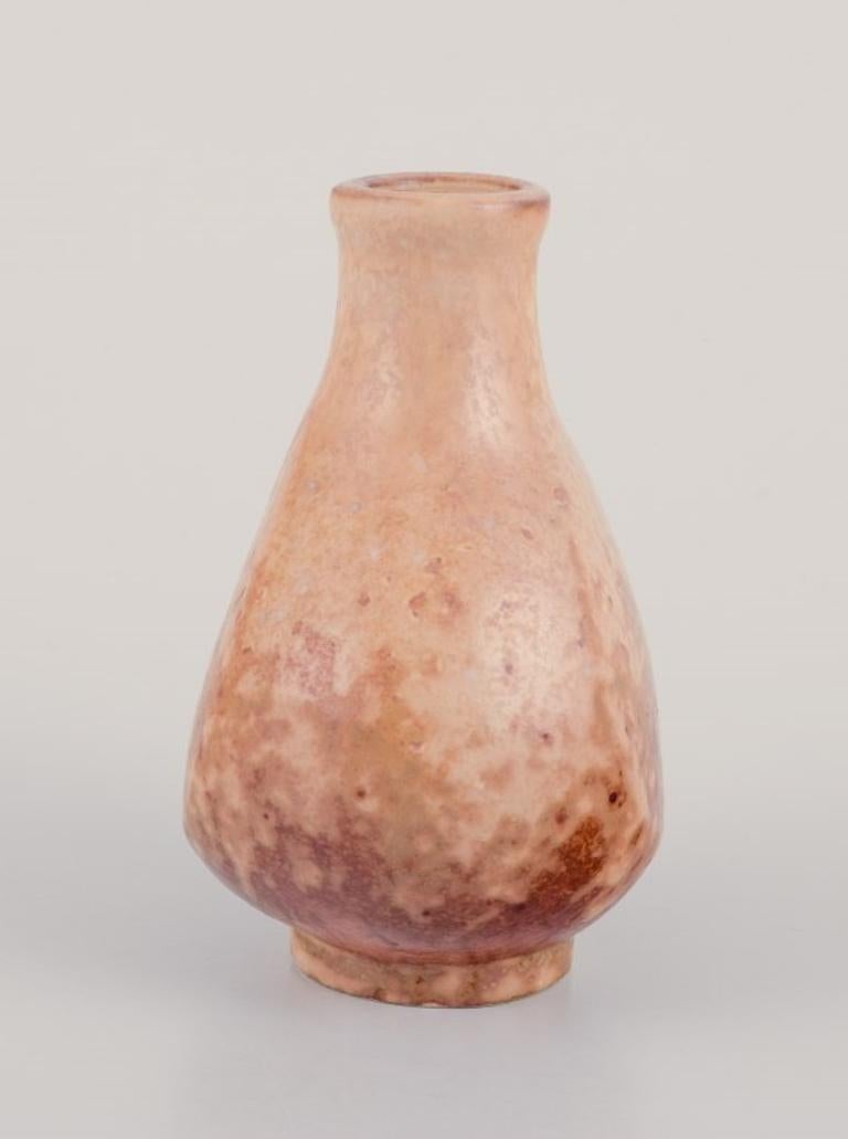 Ceramic Bode Willumsen, own workshop. Unique ceramic bottle with lid. Dated 1937 For Sale