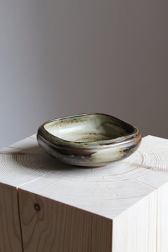 Bode Willumsen, Small Bowl, Glazed Stoneware, Royal Copenhagen, 1950s