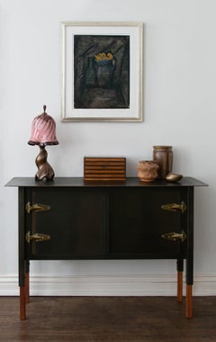 Bodhi Surfer Cabinet/Credenza in Steel + Oak/2-Door/ Jordan Mozer USA 2013