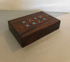 Caja / Humidor Bodil Eje de palisandro danés de Alfred Klitgaard