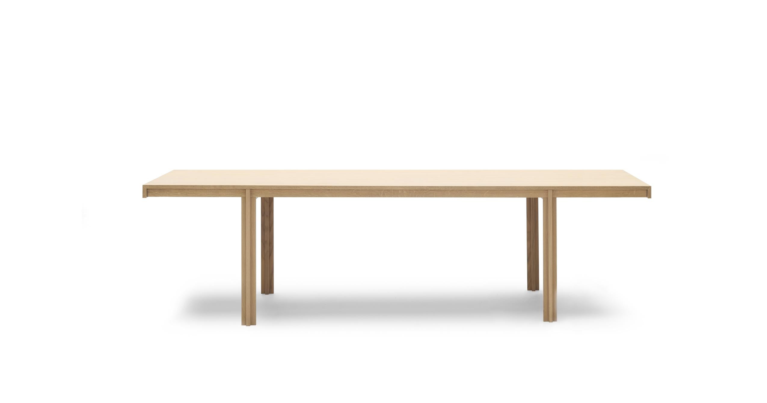 Danish Bodil Kjaer, 1961 Natural Oak Principal Dining Table For Karakter For Sale
