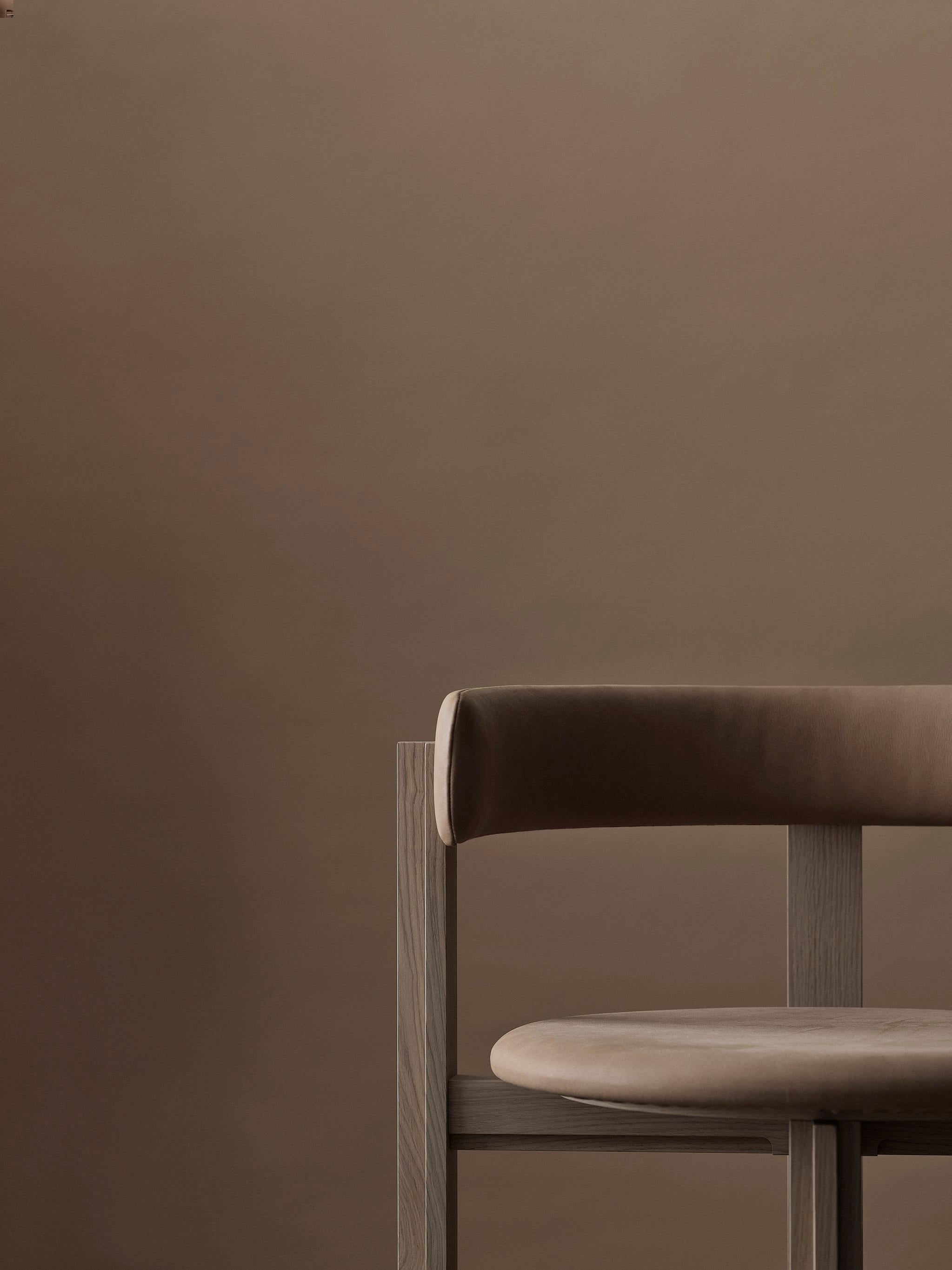 Bodil Kjaer, 1961, Smoke Stained Oak Principal Bar Chair For Karakter For Sale 2