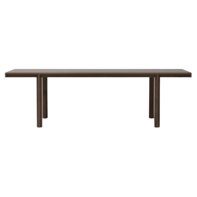 Bodil Kjaer, 1961 Smoke Stained Oak Principal Dining Table For Karakter