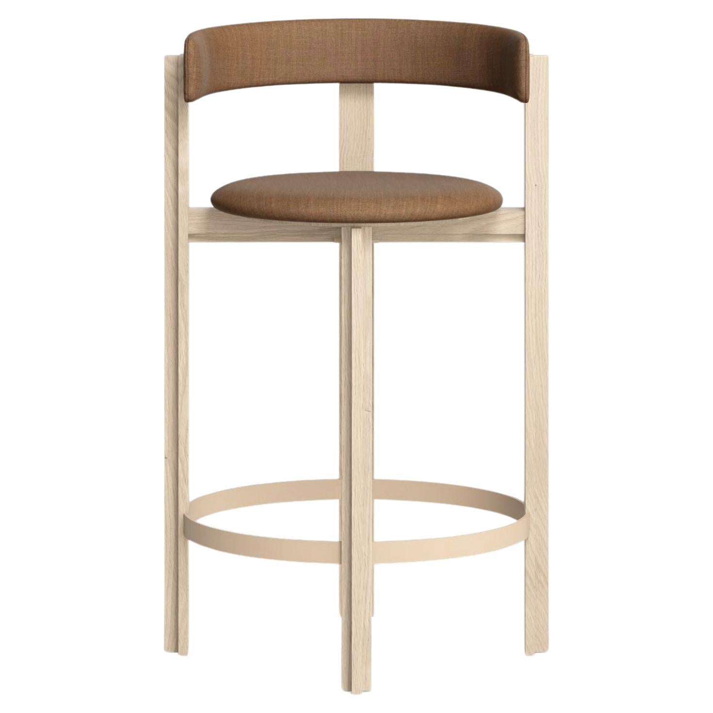 Bodil Kjaer, White Stained Oak Principal Bar Chair For Karakter