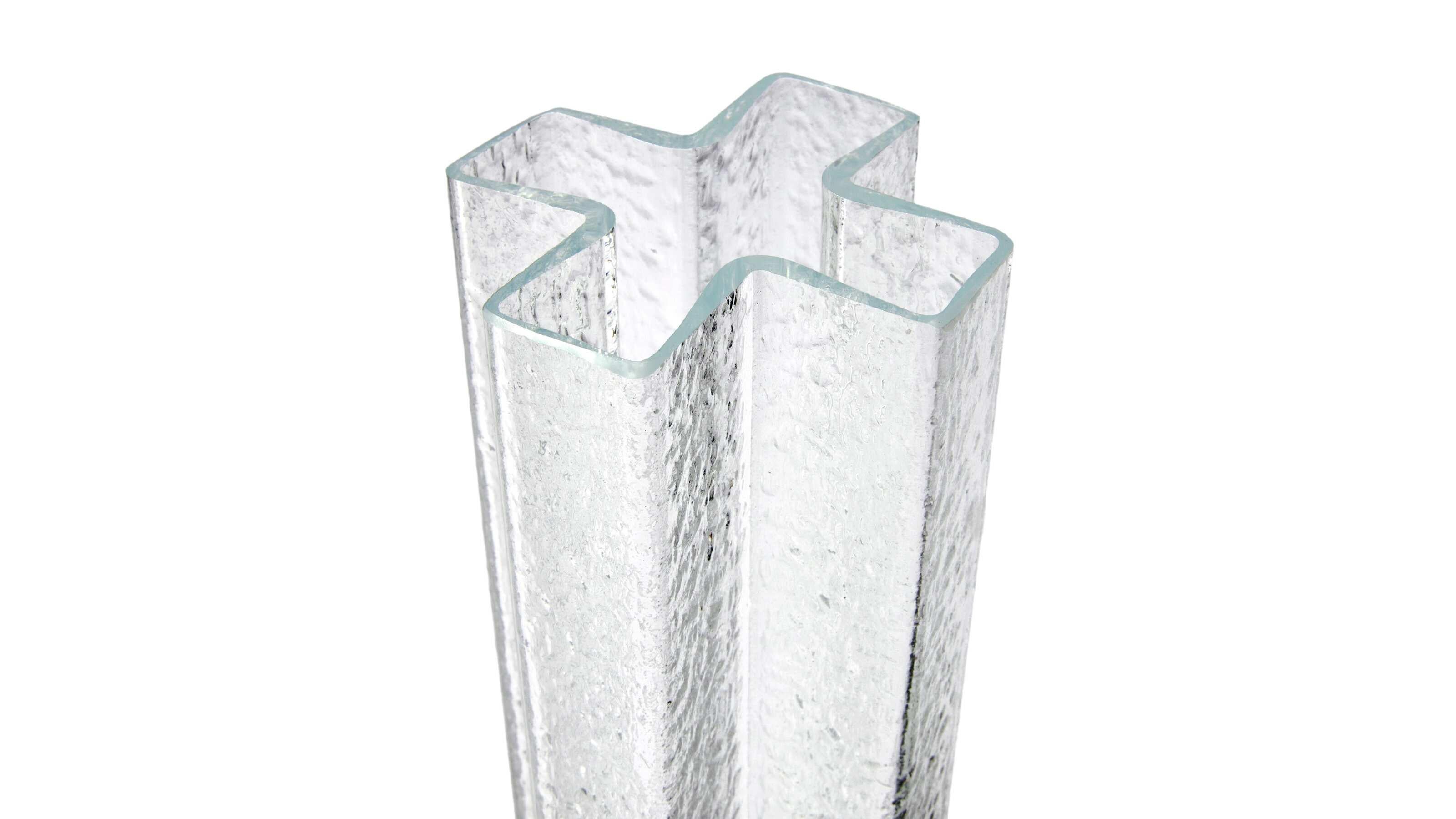 italien Verre soufflé en croix Bodil Kjaer pour Cassina en vente