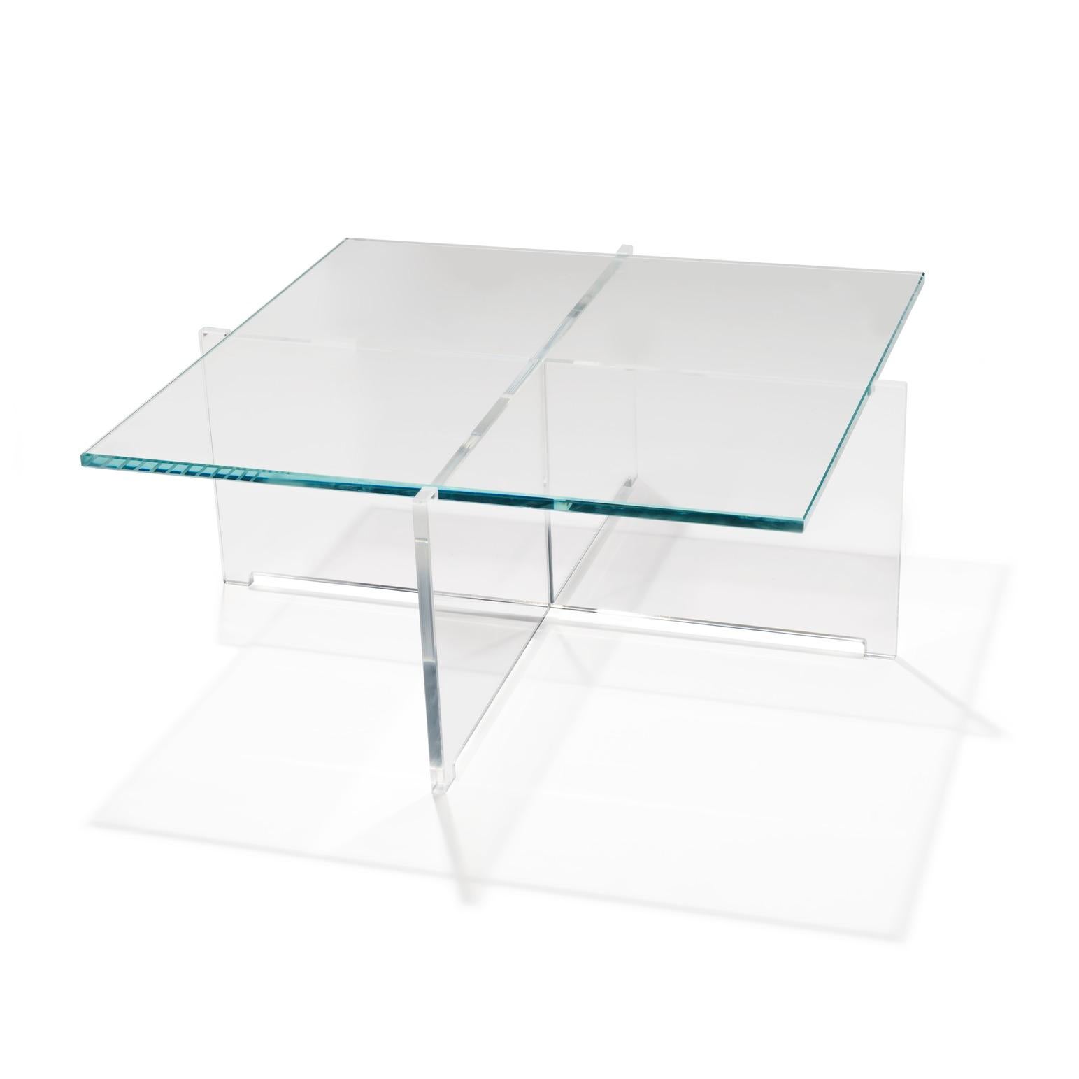 Bodil Kjaer Cross Plex Table For Karakter In New Condition For Sale In Barcelona, Barcelona