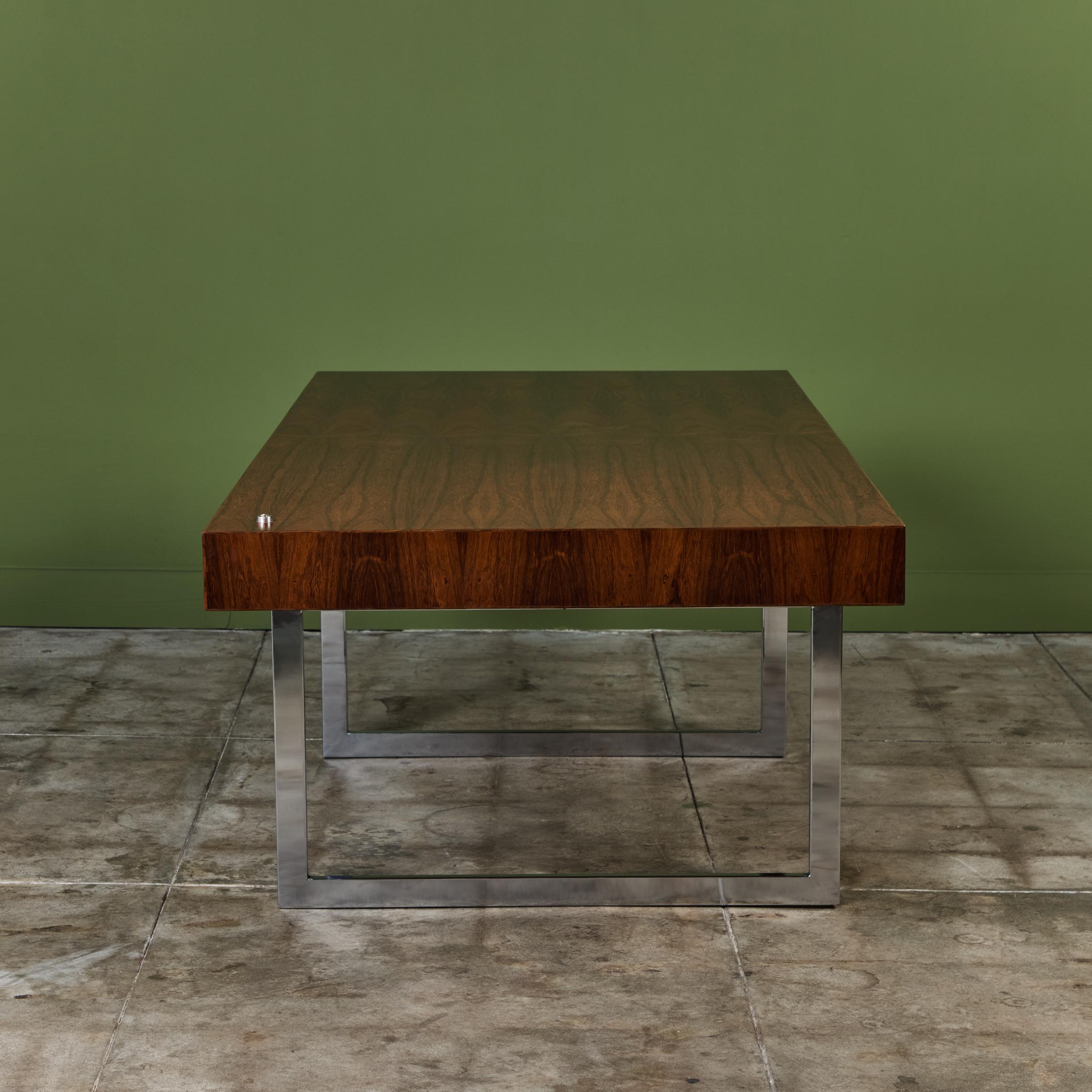 Danish Bodil Kjaer 'James Bond' Executive Desk for E. Pedersen & Son Denmark