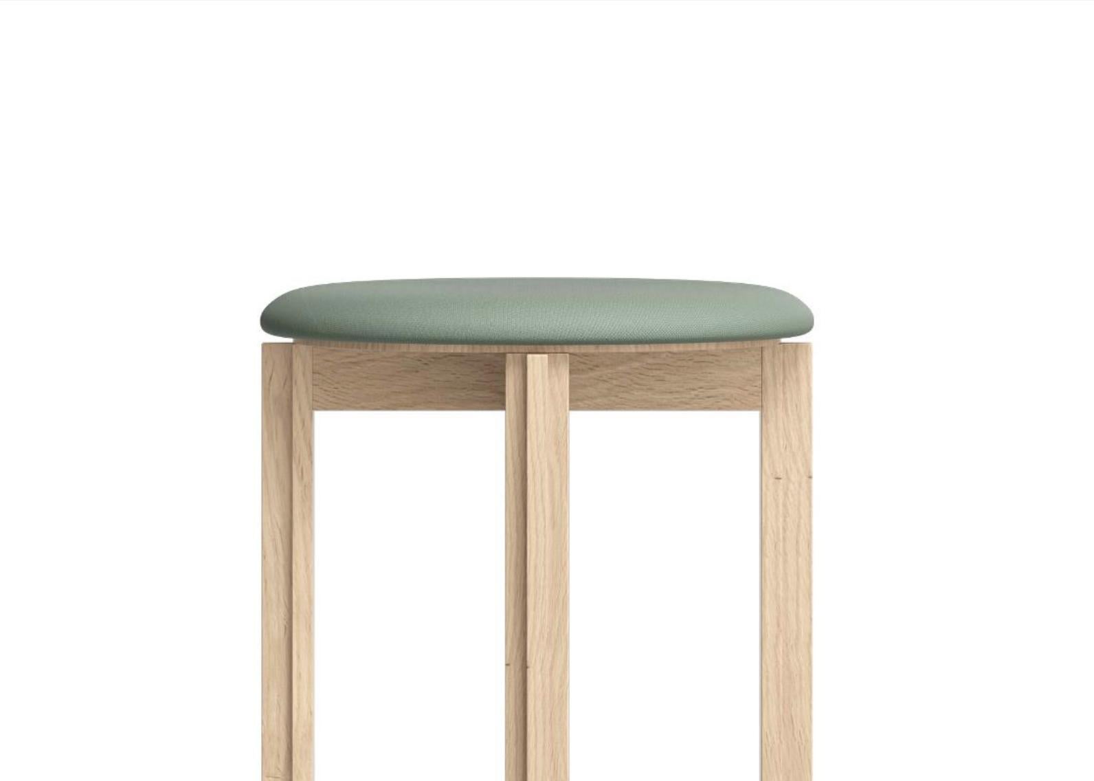 Bodil Kjaer Taburete de bar principal de roble natural para Karakter Moderno de mediados de siglo en venta