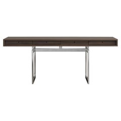 Table de bureau Bodil Kjær, bois et acier par Karakter